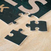 Pinnacles National Park Waterverf Illustratie Legpuzzel (Zijkant)