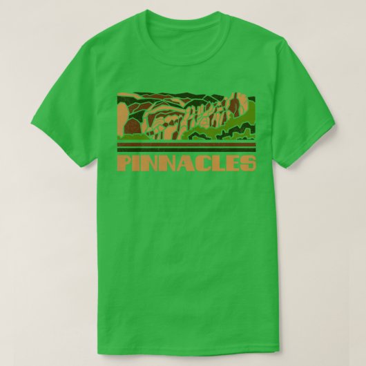 Pinnacles US National Park Gift Pinnacles Nationa T-shirt (Design voorkant)