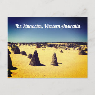 Pinnacles, Western Australië Briefkaart