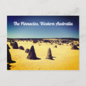 Pinnacles, Western Australië Briefkaart (Voorkant)