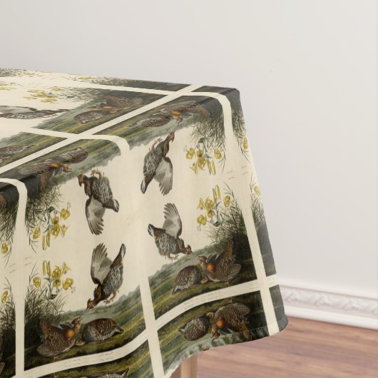 Pinnated Grouse (Grous) Audubon's Birds of America Tafelkleed (Voorbeeld)