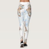 Pinned Butterfly Art Leggings (Achterkant)
