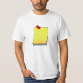 Pinned Note T-shirt (Voorkant)