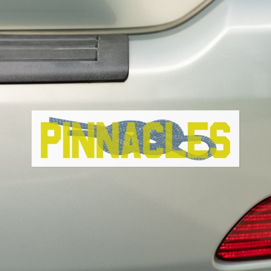 Pinners Figuur 8 Klimming Bumpersticker (Op auto)