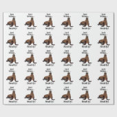 Pinnipeds Seal Funny Cadeaupapier (Vlak)