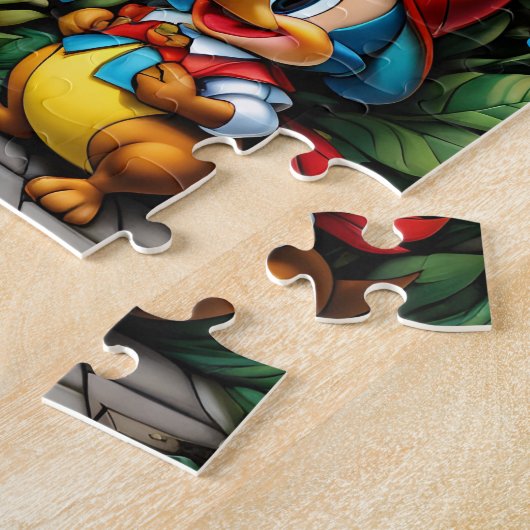 Pinnochio Legpuzzel (Zijkant)