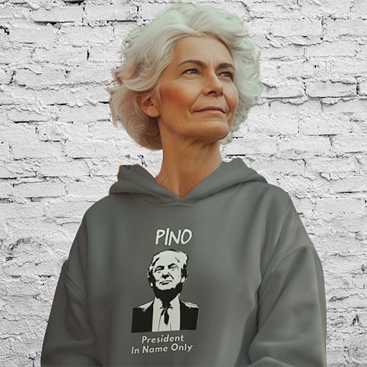 PINO President alleen in naam T-shirt