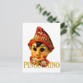 Pinocchino Briefkaart (Staand voorkant)