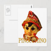 Pinocchino Briefkaart (Voorkant / Achterkant)