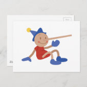 Pinocchio Briefkaart (Voorkant / Achterkant)