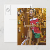 Pinocchio Briefkaart (Voorkant / Achterkant)