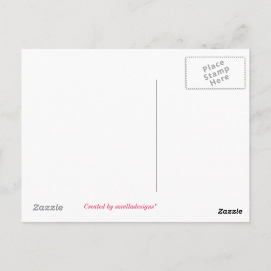 Pinocchio Briefkaart (Achterkant)