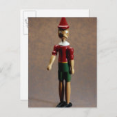 Pinocchio Briefkaart (Voorkant / Achterkant)