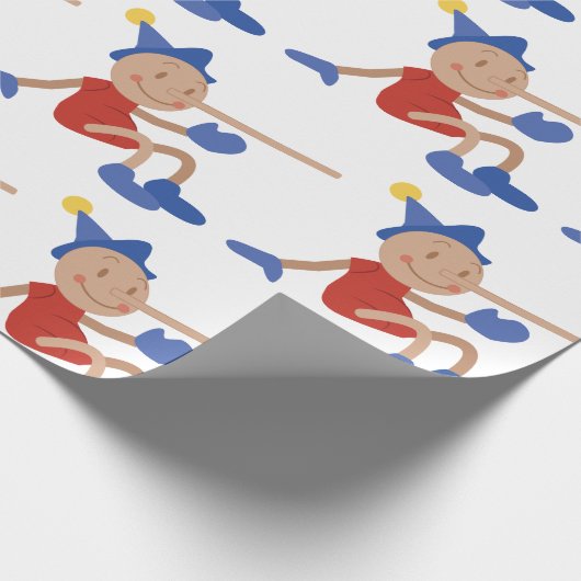 Pinocchio Cadeaupapier (Hoek)