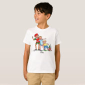 Pinocchio en Friends - Kinder T-shirt (Voorkant volledig)