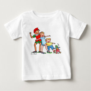 Pinocchio en Friends - T-shirt met Baby
