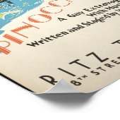 Pinocchio, Federal Theater, New York, 1930  Poster (Hoek)