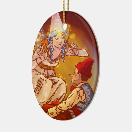 Pinocchio Keramisch Ornament (Links)