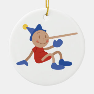 Pinocchio Keramisch Ornament