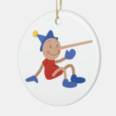 Pinocchio Keramisch Ornament (Links)