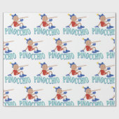 Pinocchio-Kind Cadeaupapier (Vlak)
