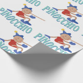Pinocchio-Kind Cadeaupapier (Hoek)