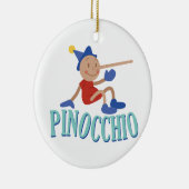 Pinocchio-Kind Keramisch Ornament (Rechts)
