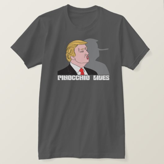 PINOCCHIO LIVES T-Shirt (Design voorkant)