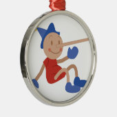Pinocchio Metalen Ornament (Rechts)