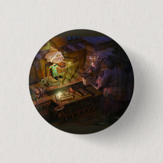 Pinocchio Ronde Button 3,2 Cm