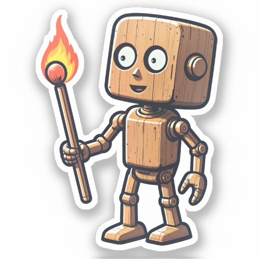 Pinocchio Sticker (Voorkant)