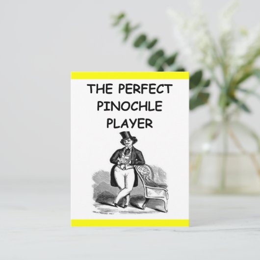 pinochel briefkaart (Staand voorkant)