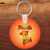 Pinochle Chick #5 Sleutelhanger (Voorkant)