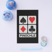 Pinochle flyer - pas aan! (Enkel)