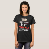Pinochle Game Rules Cards Double Deck Points T-shirt (Voorkant volledig)