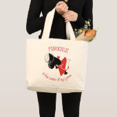 Pinochle Grote Tote Bag (Voorkant (product))