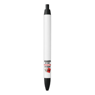 Pinochle King Grandpa Zwarte Inkt Pen