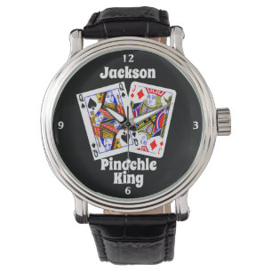 Pinochle King Horloge