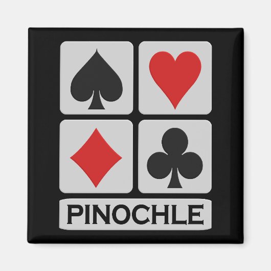 Pinochle magnet (Voorkant)
