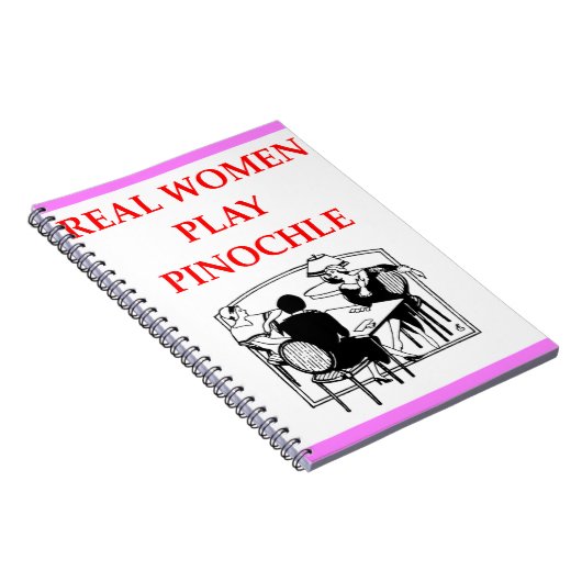 PINOCHLE NOTITIEBOEK (Rechterzijde)