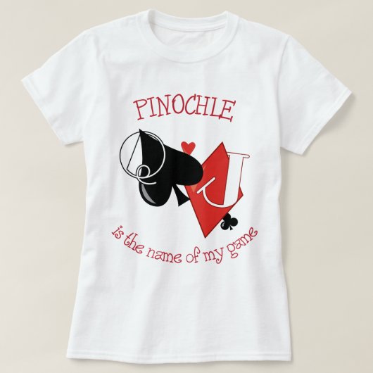 Pinochle T-shirt (Design voorkant)