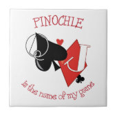 Pinochle Tegeltje (Voorkant)