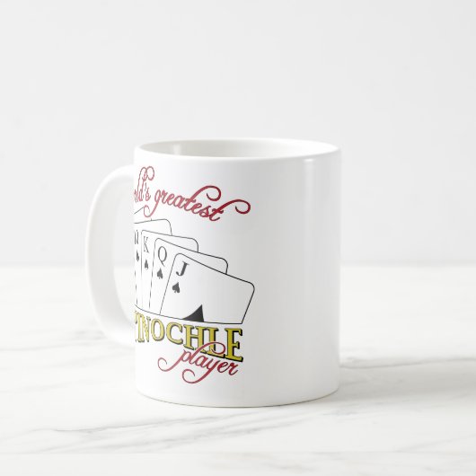 Pinochlespeler Koffiemok (Voorkant links)