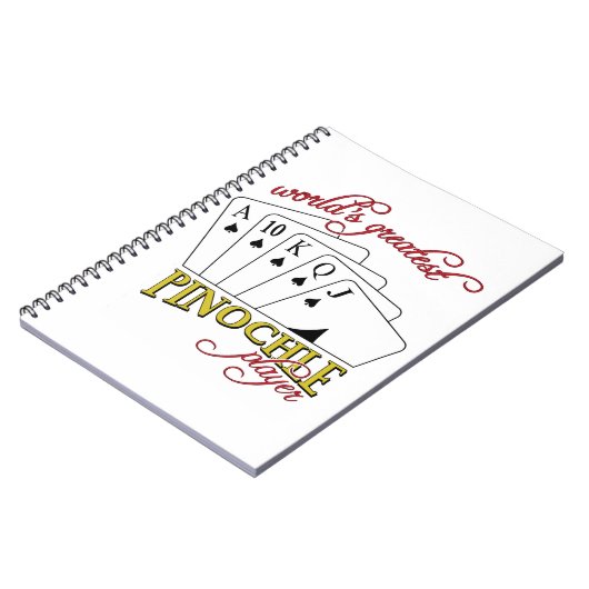 Pinochlespeler Notitieboek (Linkerzijde)