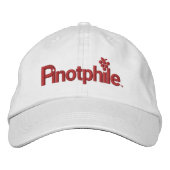 Pinofile geborduurd honkbal pet (Voorkant)