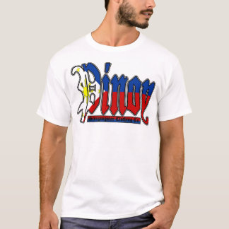 pinoie (afdrukbare kleuren) t-shirt
