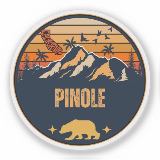 Pinole, Californië Sticker (Voorkant)