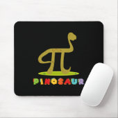 Pinosaur Grappige Pi-dag Dinosaur Math Liefhebber Muismat (Met muis)