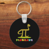 Pinosaur Grappige Pi-dag Dinosaur Math Liefhebber  Sleutelhanger (Voorkant)