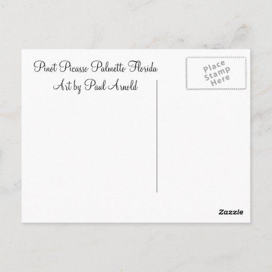 Pinot Briefkaart (Achterkant)